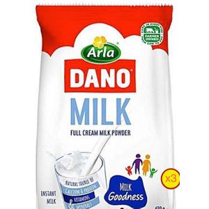 DANO Full Cream Milk Powder Refill 400g x 3