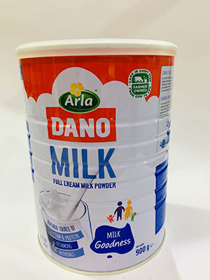 DANO Full Cream Milk Powder Tin 900g