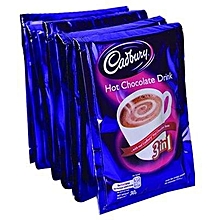 CADBURY 3 in 1 Hot Chocolate Drink 30g x 50