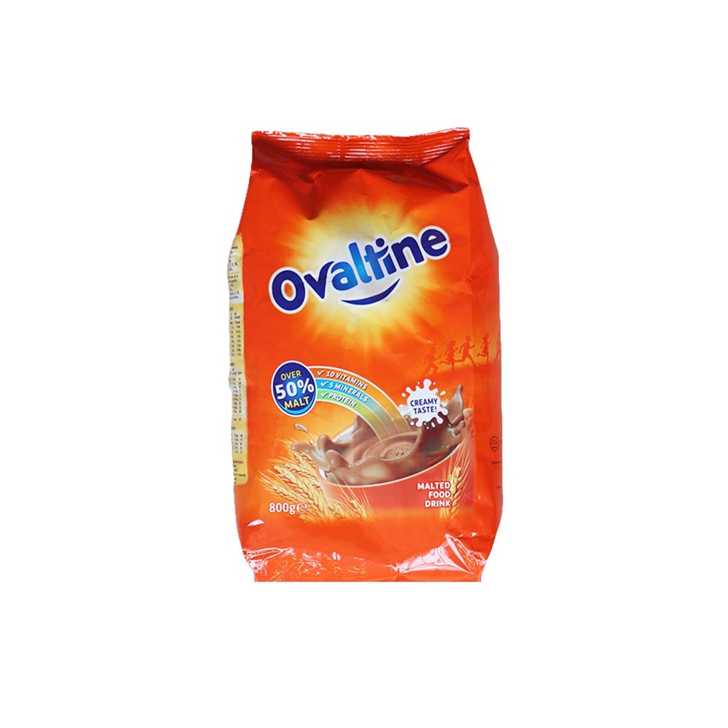 Ovaltine Malted Food Drink Refill Pack 800g x 3