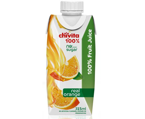 Chivita 100% Real Orange Fruit Juice 318ml x 5