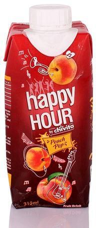 Chivita Happy Hour Peach Pop Fruit Juice 315ml