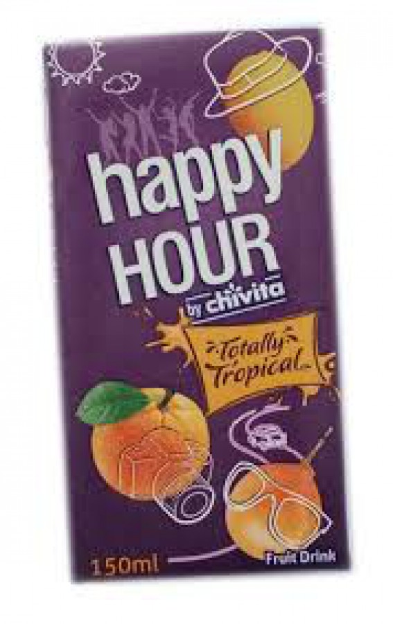 Chivita Happy Hour Totally Tropical Fruit Juice 150ml x 12