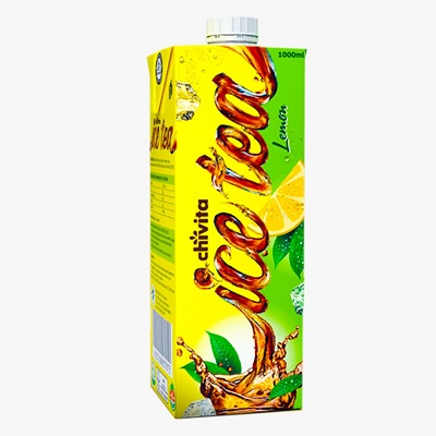 Chivita Ice Tea  Lemon Fruit Drink 1LTR x 5