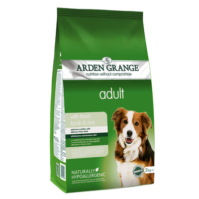 ARDEN GRANDE Adult  with fresh lamb &amp; rice Dry Dog Food 2kg