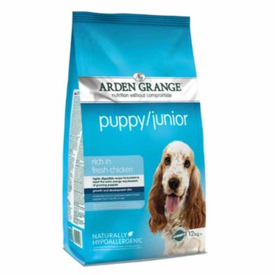 ARDEN GRANDE Puppy / Junior Rich in Fresh Chicken Dry Dog Food 12kg