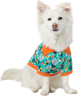 Frisco Jungle Dog &amp; Cat Polo Shirt, Medium