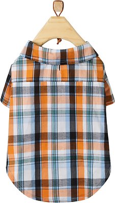 Frisco Plaid Dog &amp; Cat Button Up Shirt, Small