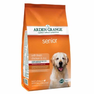 ARDEN GRANDE Senior  with Fresh Chicken &amp; Rice Dry Dog Food 2kg