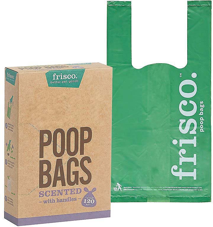 Frisco Handle Dog Poop Bag, 120 count