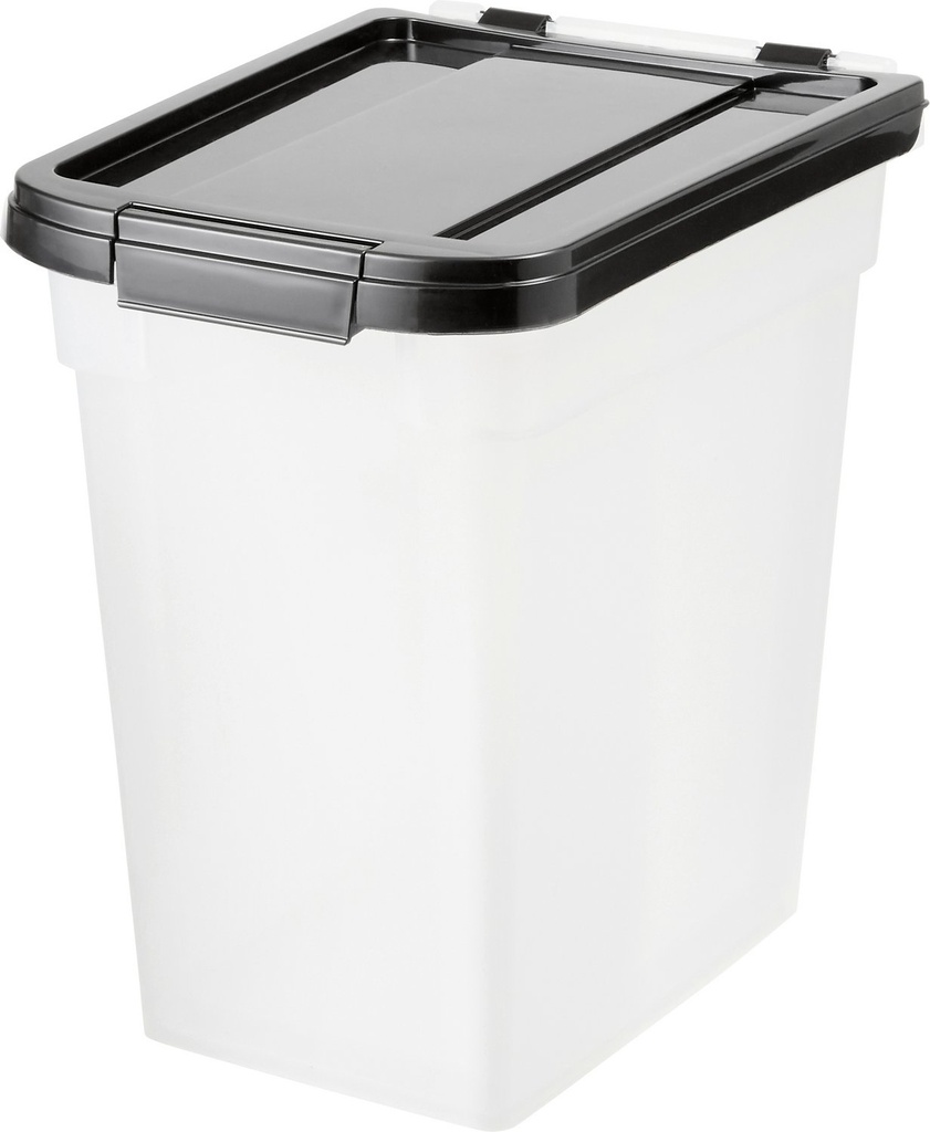 Frisco Airtight Food Storage Container, Clear/Black 4.5kg