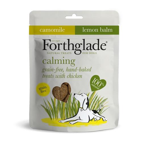 FORTHGALE Grain Free Hand Baked Chicken, Camomile and Lemon Balm Calming Dog Treats 150g