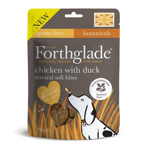 FORTHGALE National Trust Soft Bites Chicken and Duck Dog Treats 90g