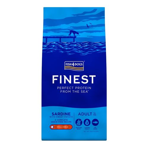 FISH4DOGS FINEST SARDINE ADULT LARGE KIBBLE GRAIN-FREE DRY DOG FOOD 1.5KG