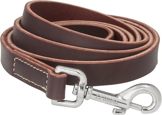 Frisco Top Grain Leather Leash, Width: 3/4th'', Length 6ft, Latigo