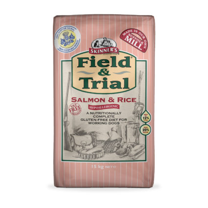 SKINNER'S FIELD &amp; TRIAL SALMON &amp; RICE ADULT DRY DOG FOOD 2.5KG