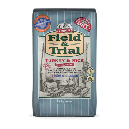 SKINNER'S FIELD &amp; TRIAL TURKEY &amp; RICE ADULT DRY DOG FOOD 2.5KG