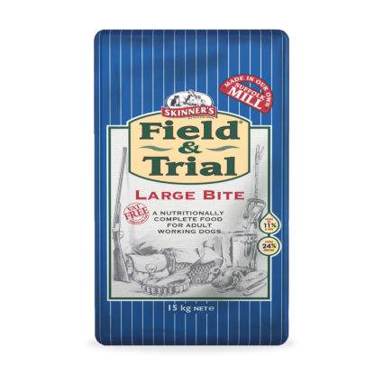 SKINNER'S FIELD &amp; TRIAL LARGE BITE DRY DOG FOOD 15KG