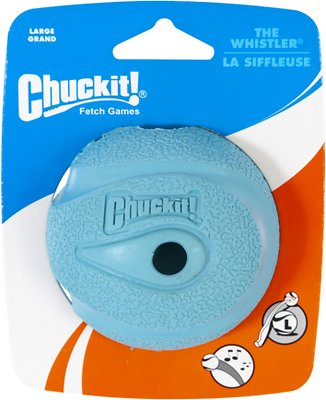 Chuckit! The Whistler Ball Dog Toy, Color Varies, Large