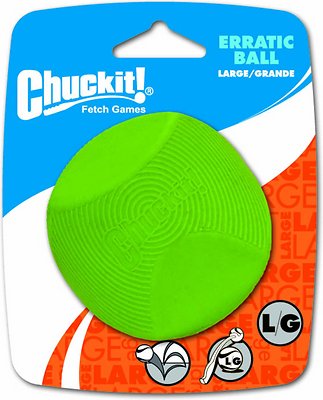 Chuckit! Erratic Ball Dog Toy, Large