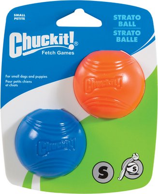 Chuckit! Strato Ball Dog Toy, Small, 2-pack