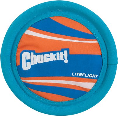 Chuckit! Lite Flight Dog Toy, 7-in