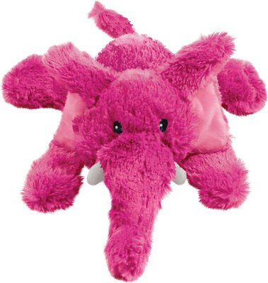 KONG Cozie Elmer the Elephant Dog Toy, Medium