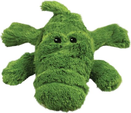 KONG Cozie Ali the Alligator Dog Toy, Medium