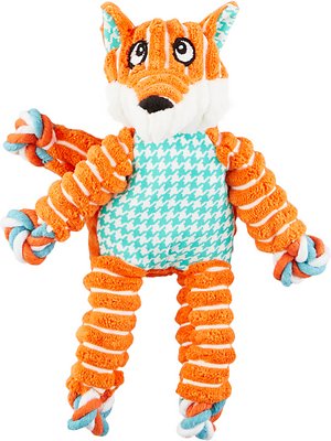 KONG Floppy Knots Dog Toy, Fox, Medium/Large