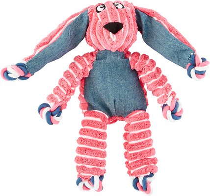 KONG Floppy Knots Dog Toy, Bunny, Medium/Large