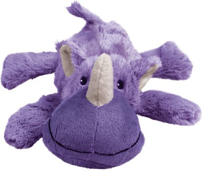 KONG Cozie Rosie the Rhino Dog Toy, Medium