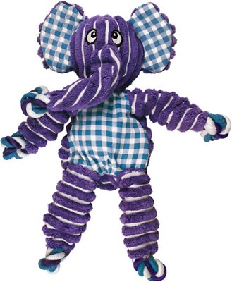 KONG Floppy Knots Elephant Dog Toy, Medium/Large