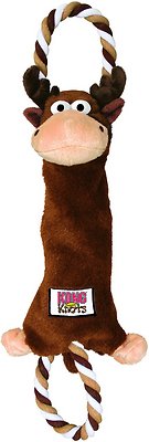 KONG Tuggerknots Moose Dog Toy, Medium/Large