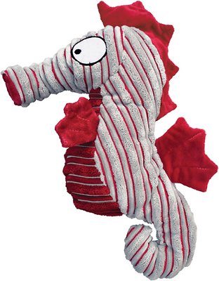 KONG CuteSeas Seahorse Dog Toy, Large