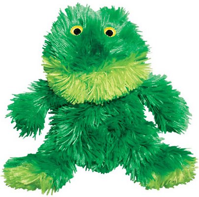 KONG Plush Frog Dog Toy, Small