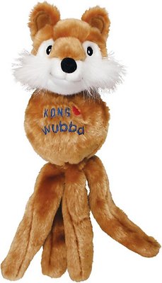 KONG Wubba Friend Dog Toy, Character Varies, Small