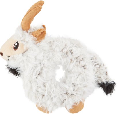 KONG Trekkers Goat Dog Toy, Small/Medium