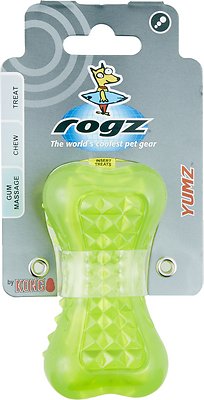 ROGZ by KONG Yumz Dog Toy, Small, Color Varies