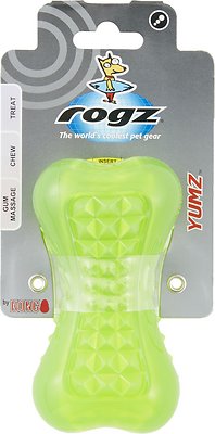 ROGZ by KONG Yumz Dog Toy, Medium, Color Varies