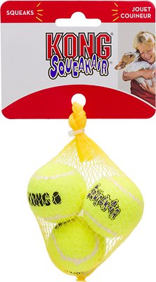 KONG Squeakair Balls Packs Dog Toy, X-Small