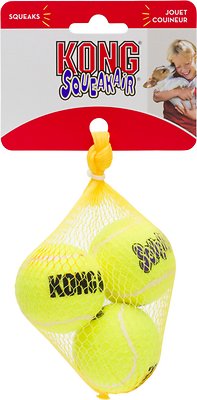 KONG Squeakair Balls Packs Dog Toy, Small
