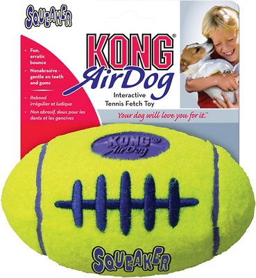 KONG AirDog Football Dog Toy, Medium