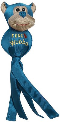 KONG Wubba Ballistic Friend, Color &amp; Character Varies, Large