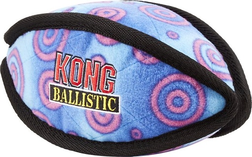 KONG Ballistic Football Dog Toy, Color Varies, Large