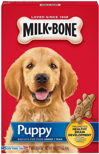 Milk-Bone Original Puppy Biscuit Dog Treats 454g