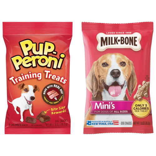 Milk-Bone and Pup-Peroni Trick or Treat Pack of 2 Dog Treat 28.3g
