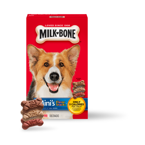 Milk-Bone Flavor Snacks Mini Dog Treats 1kg