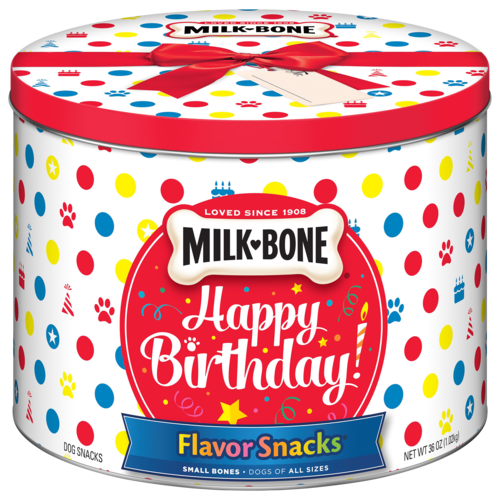 Milk-Bone Flavor Snacks Birthday Dog Treats 1kg