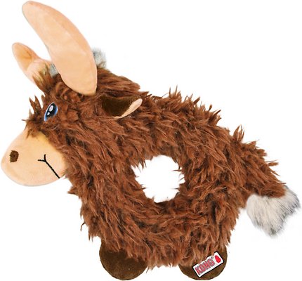 KONG Trekkers Moose Dog Toy, Small/Medium Varies