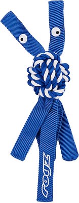 ROGZ by KONG Cowboyz Knot Dog Toy, Color Varies, Medium